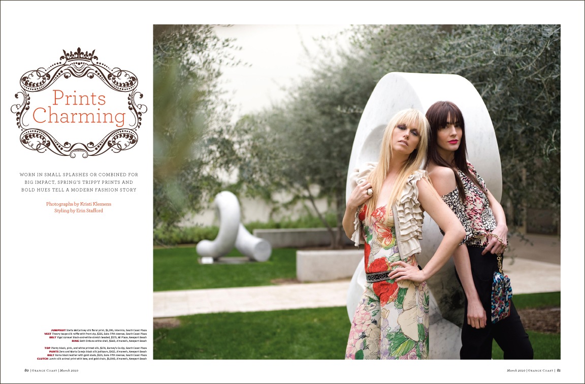 Orange Coast Magazine: Fashion Editorial
